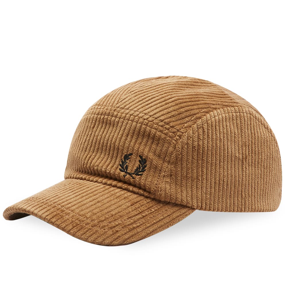 Шапка с козирка Fred Perry Corduroy 5 Panel Cap Кафяво | HW5661-P96, 0