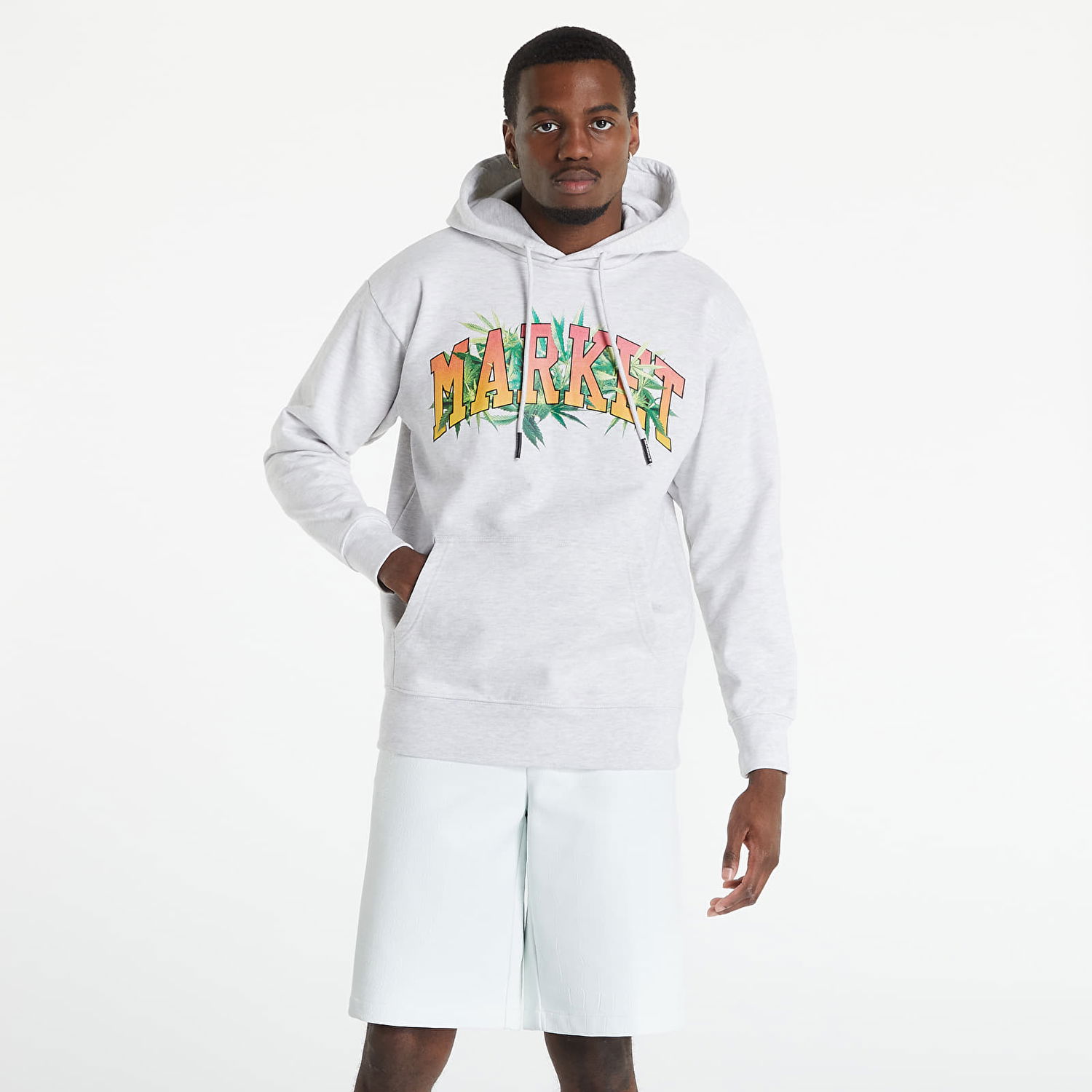 Суитчър MARKET Arc Herbal Remedy Hoodie Сиво | 397000351, 0