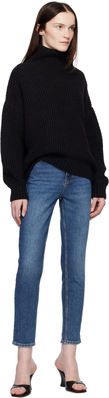 Пуловер Anine Bing Sydney Knit Turtleneck Sweater Черно | A-09-0102-000, 3