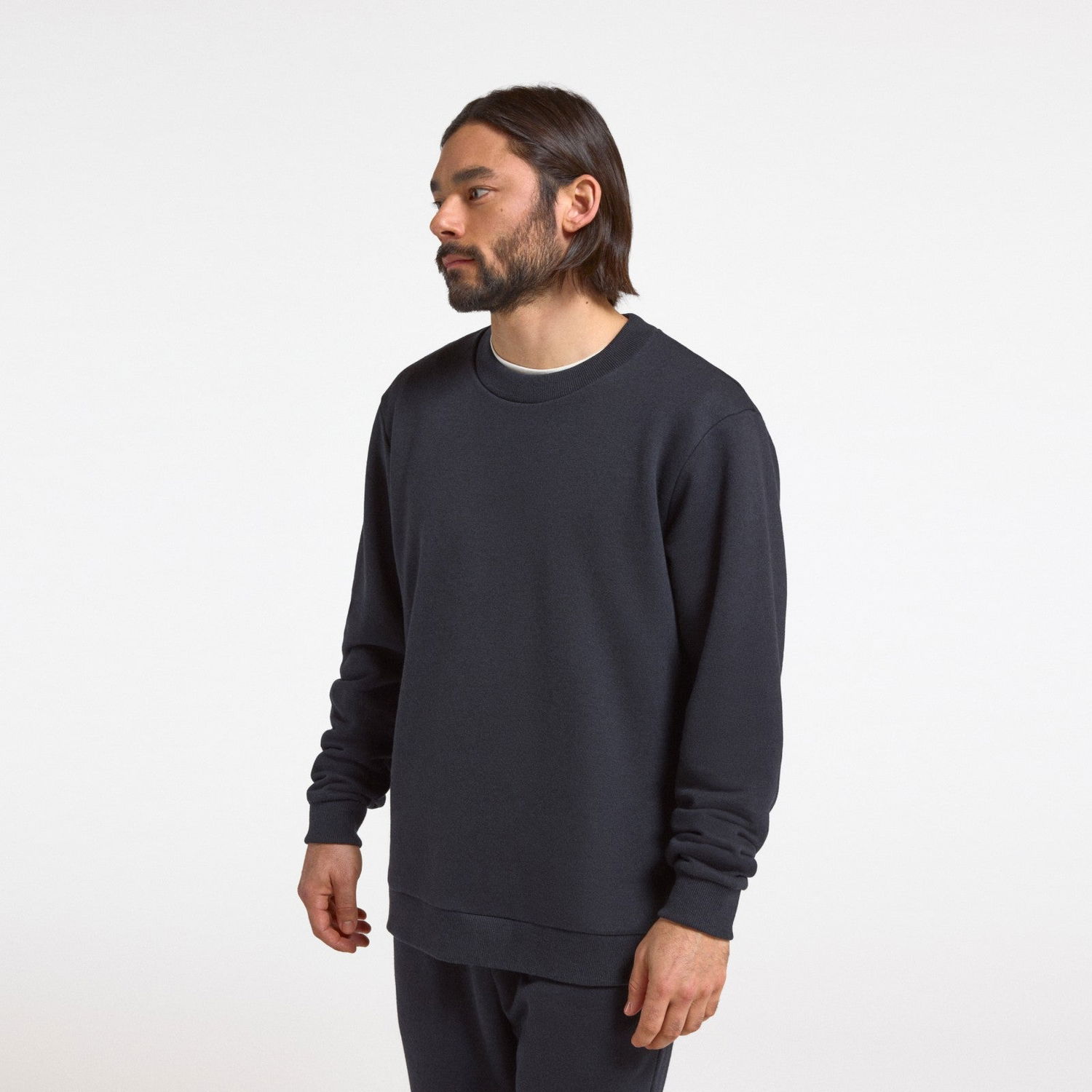 Пуловер Allbirds Merino Blend Sweatshirt, Size Small Черно | A11218M, 0