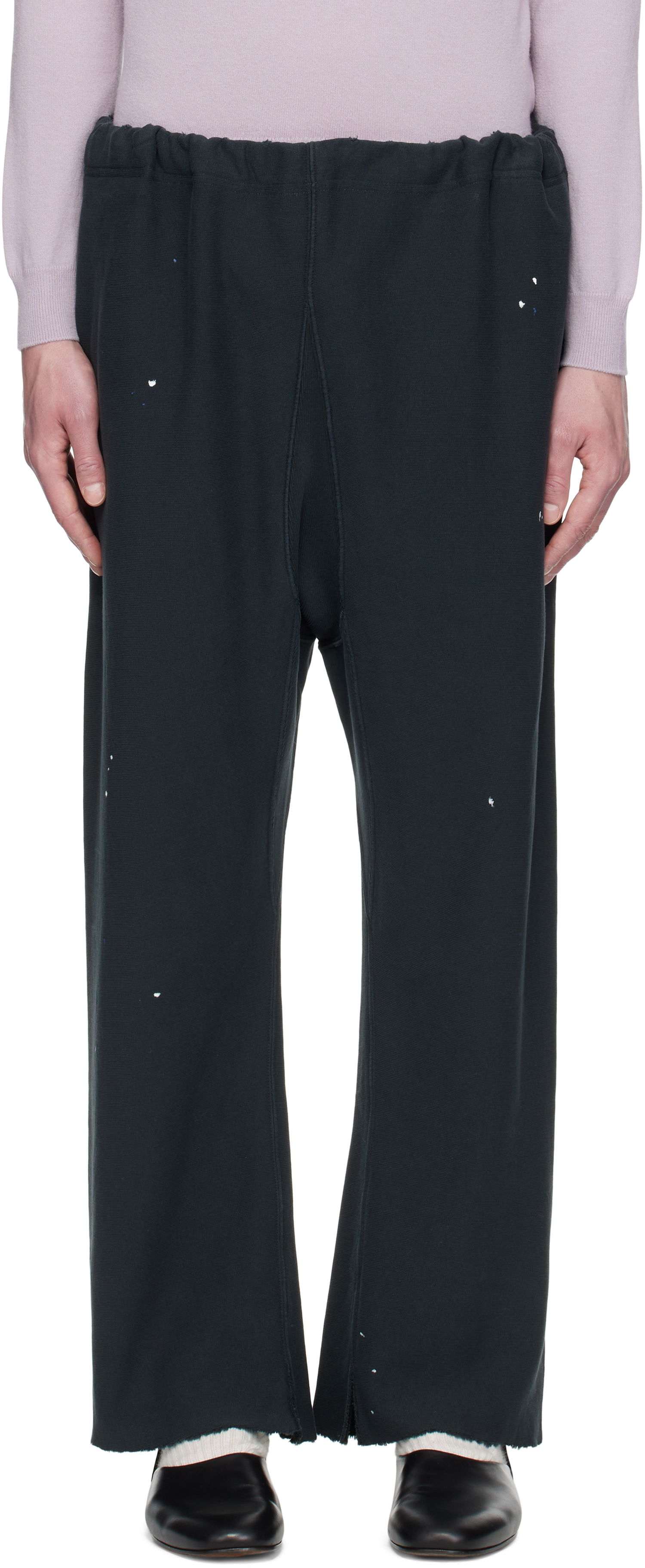 Спортни панталони Maison Margiela Maison Margiela Distressed Sweatpants Зелено | S50KA0677 M25019, 0