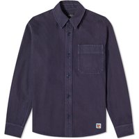 Риза A.P.C. END. x Men's 'Coffee Club' Basile Overshirt Тъмно синьо | COFCN-H02875-IAK, 1
