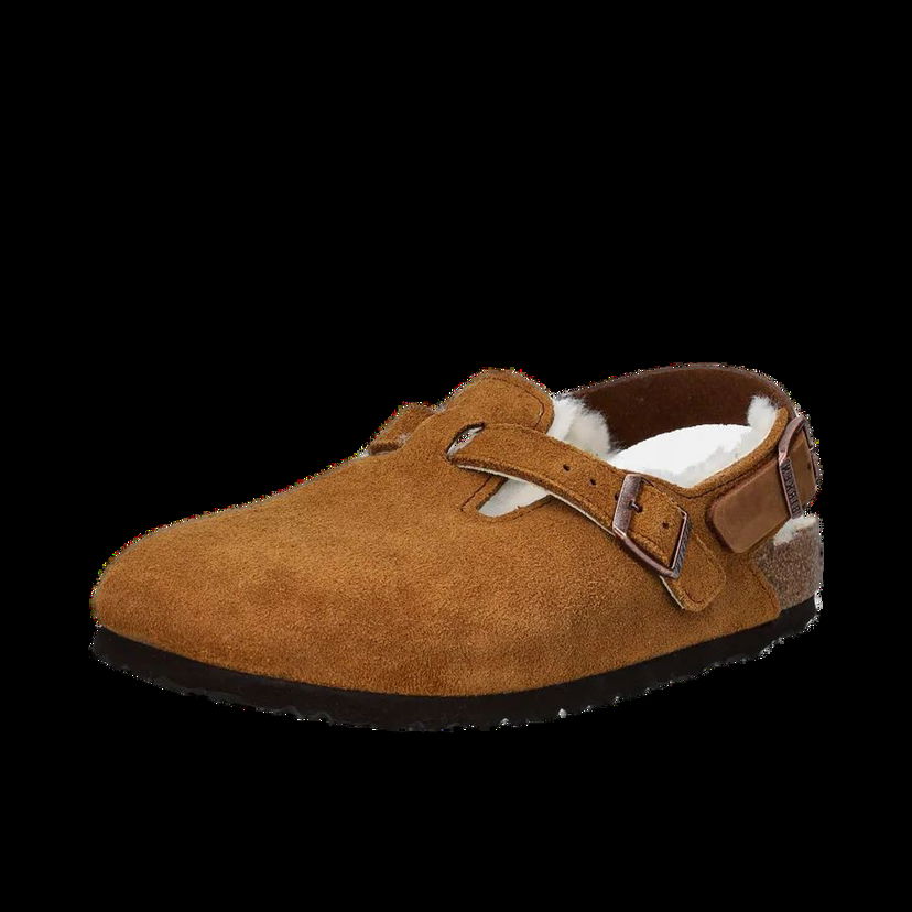 Кецове и обувки Birkenstock Tokio Suede Slippers Кафяво | 1028382