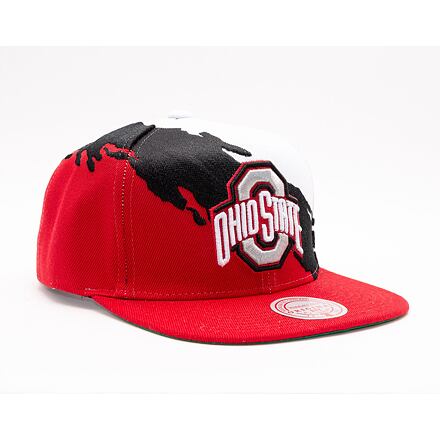 PAINTBRUSH SNAPBACK Ohio State White / Red