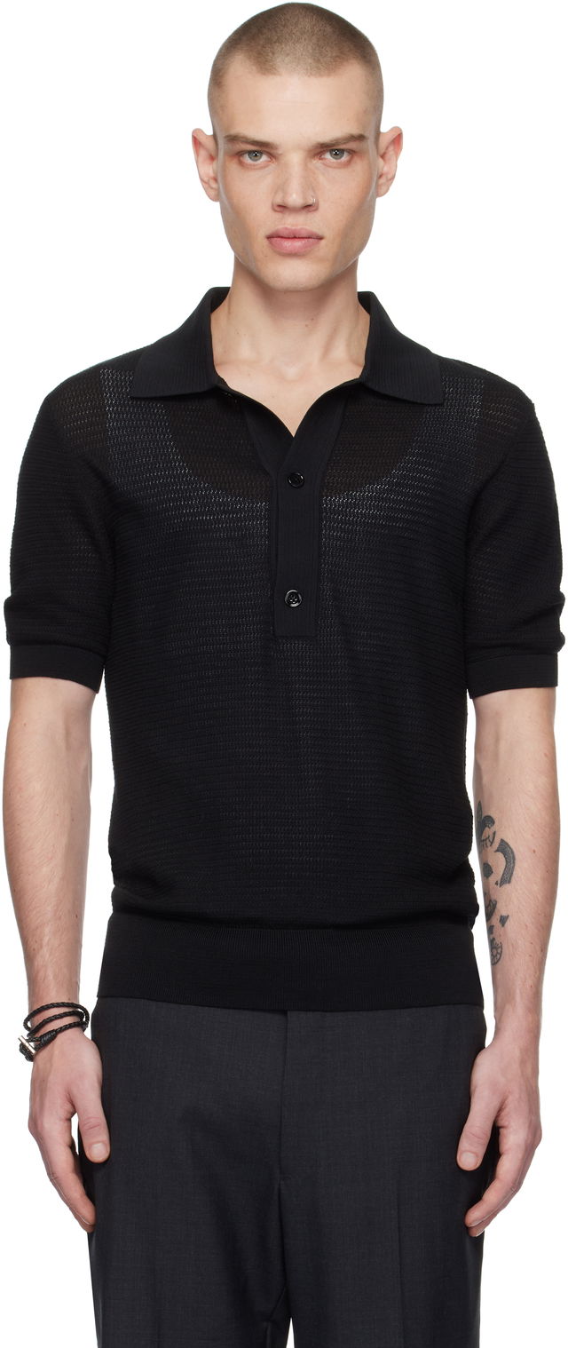 TOM FORD Cotton Silk Polo