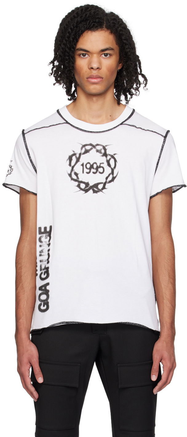 Тениска MISBHV '1995' T-Shirt Бяло | 240M123, 0