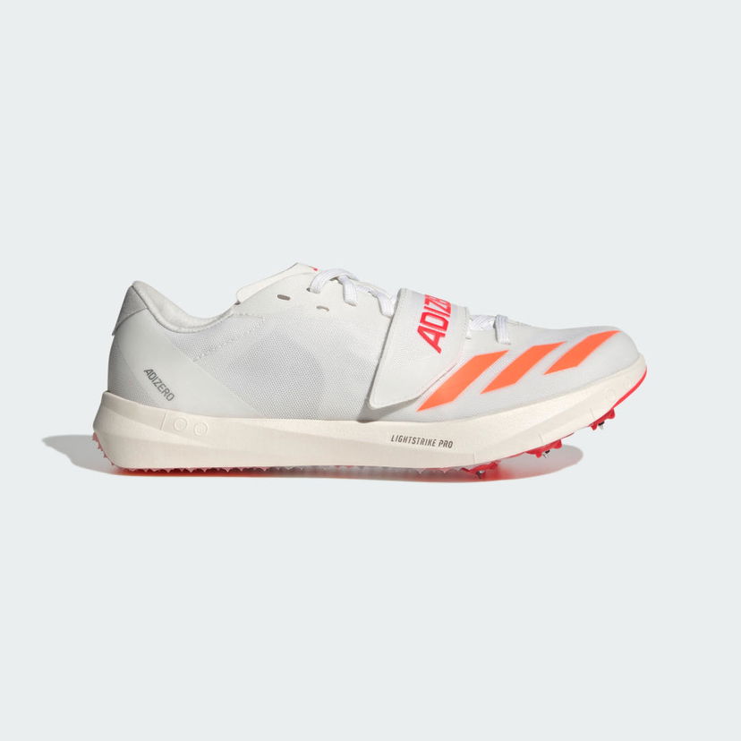 Кецове и обувки adidas Performance Adizero TJ/PV Track and Field Бяло | JQ0802