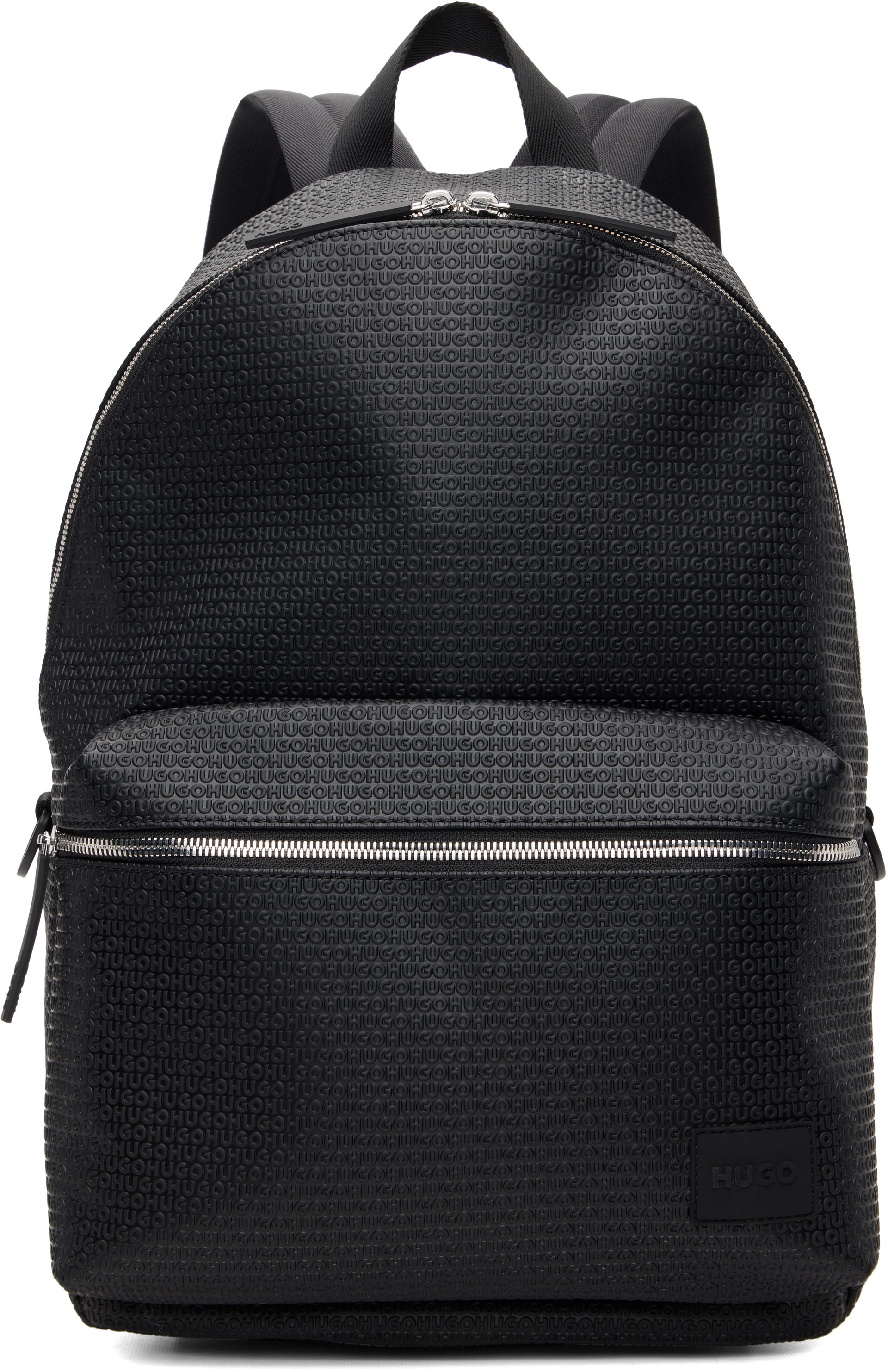 Embossed-Logo Backpack, 0