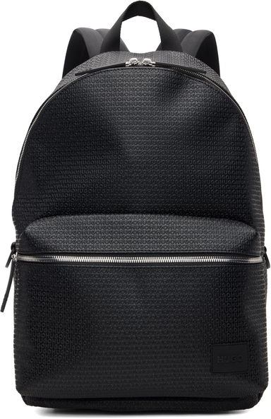 Embossed-Logo Backpack, 0