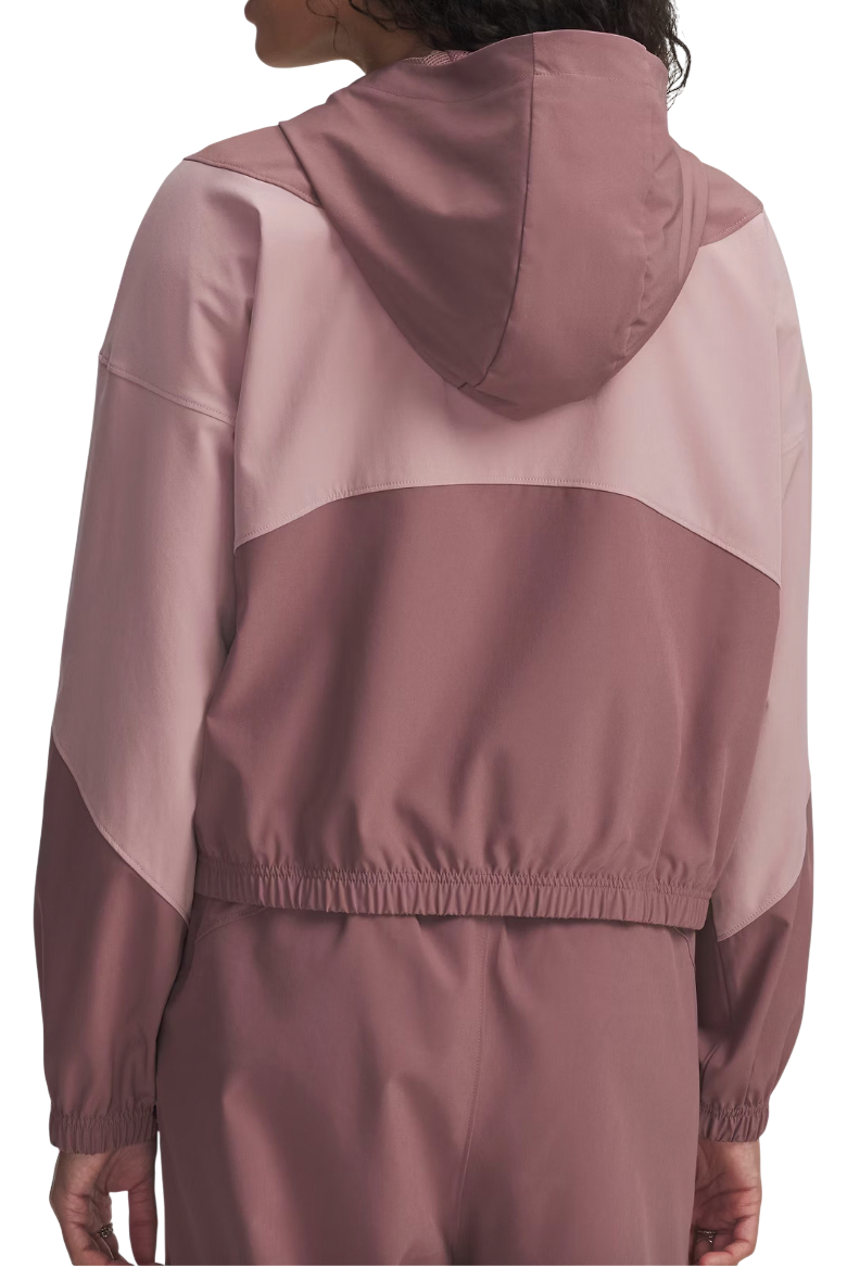 Ветровка Under Armour Rival Woven Color-Block Full-Zip Hooded Jacket Розово | 6004849-651, 1