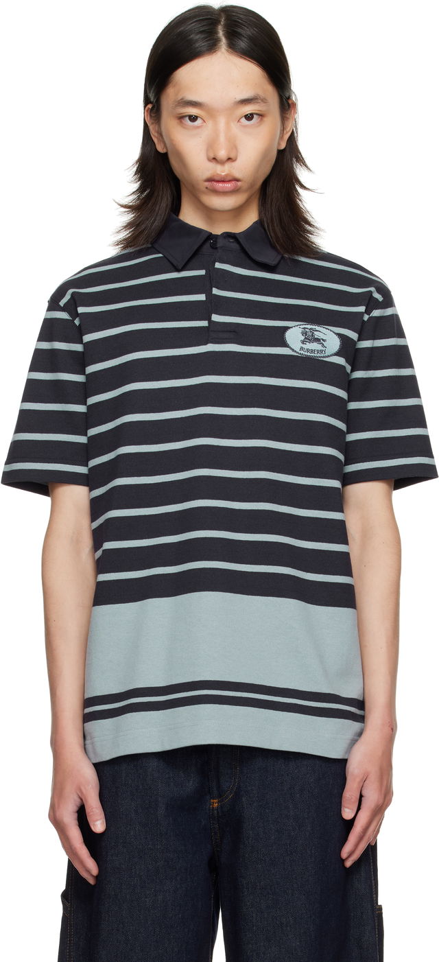 Burberry Index Stripe Polo