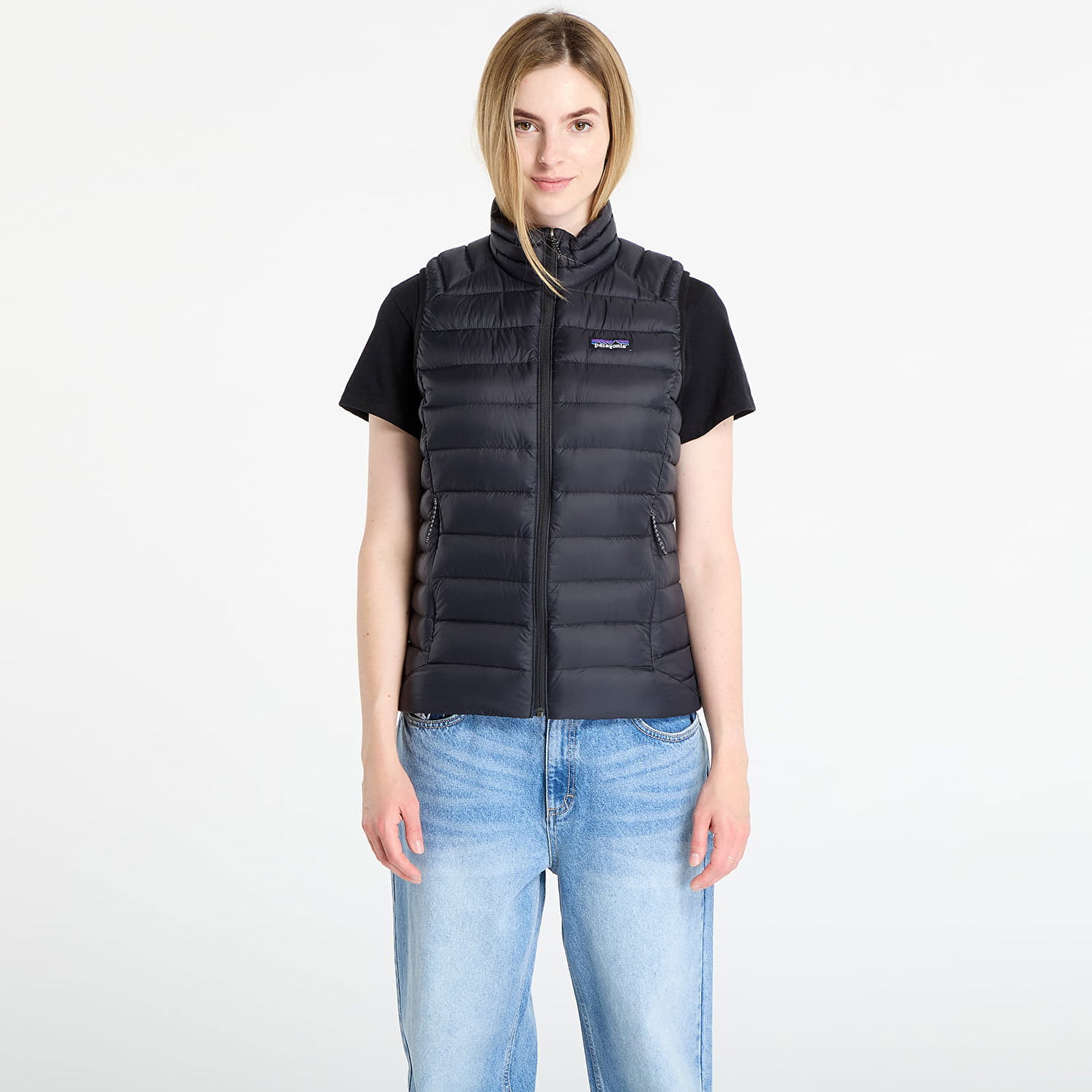 Жилетка Patagonia Down Sweater Vest Черно | 84629 BLK, 0