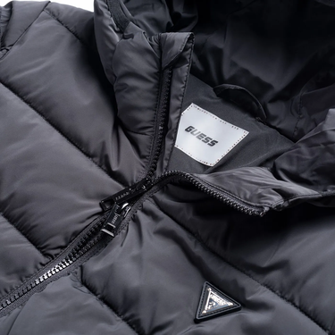 Пухо яке GUESS Long Puffer Jacket Черно | V4YL05WF3X0-JBLK, 2