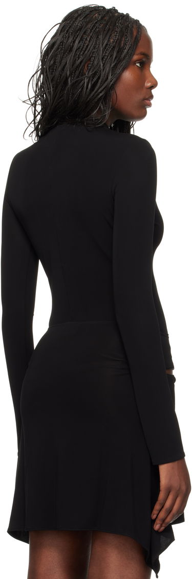 Pокля Courrèges Drop Volcano Jersey Bodysuit Черно | 324JBD095JS0145, 2