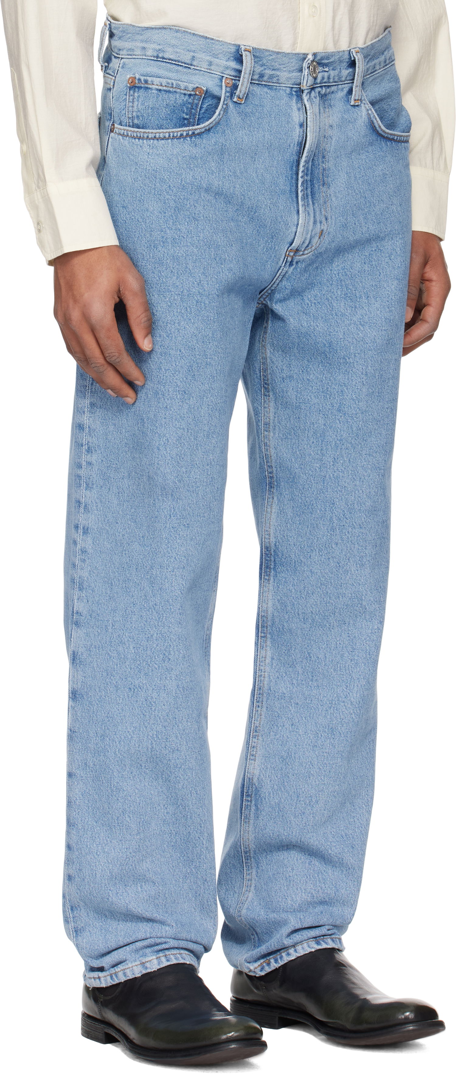 Дънки AGOLDE AGOLDE Waldon Loose Fit Jeans Синьо | A673-1206, 1