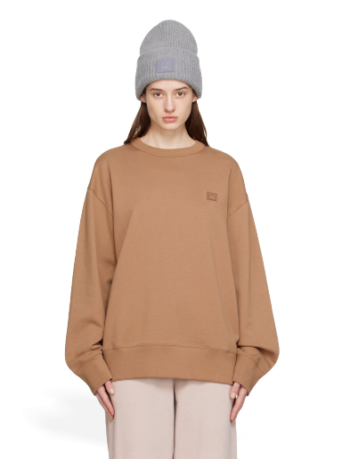 Суитчър Acne Studios Crewneck Sweatshirt Кафяво | CI0072-