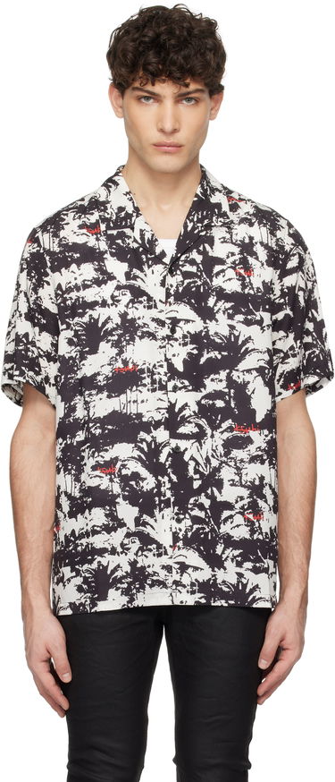 Риза Ksubi Ksubi Palmtree Resort Shirt Бяло | MPS25SH018, 0