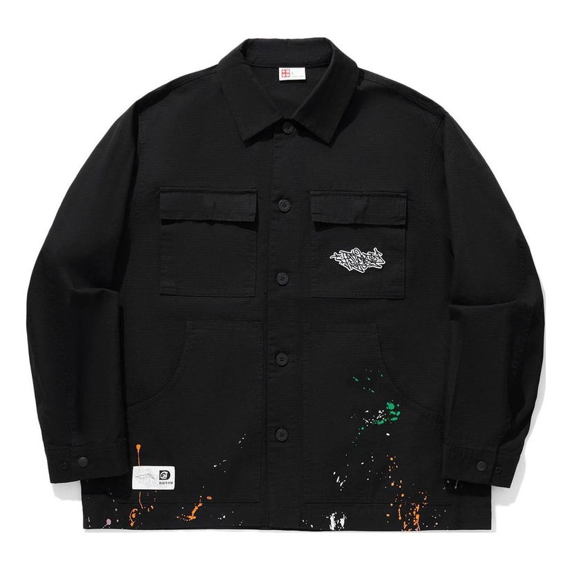Риза Li-Ning Skateboarding Graphic Jacket Черно | AFDU299-2