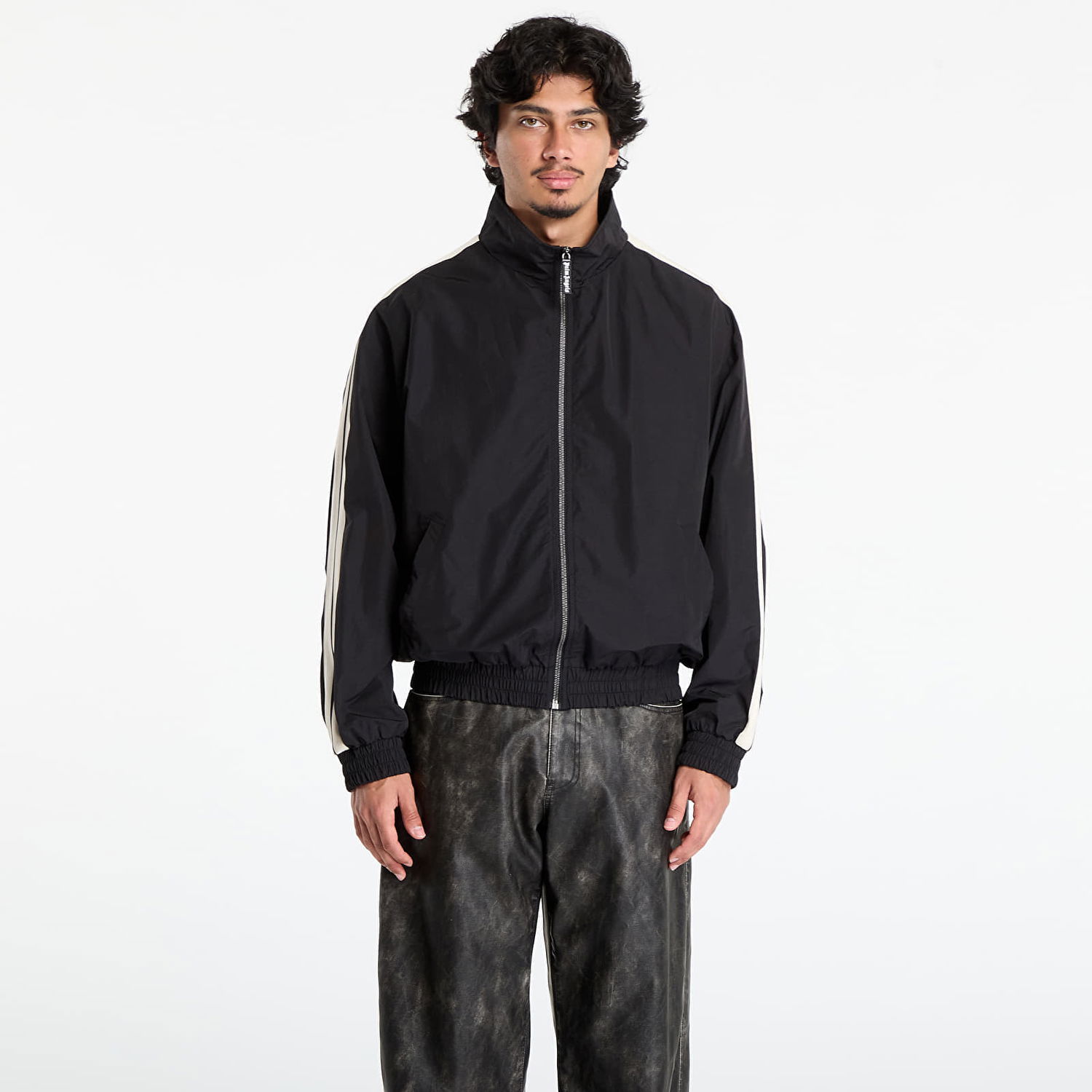 Ветровка Palm Angels Palm Angels Classic Logo Track Windbreaker Черно | PMEB029F25FAB0011003, 0