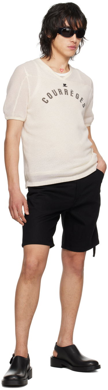 Къси панталони Courrèges Courrèges Shorts Черно | 124DSH026DE0020, 3