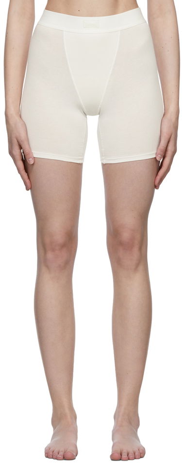 гащички SKIMS SKIMS Modal Boyfriend Boy Shorts Бяло | AP-BOX-0461, 0