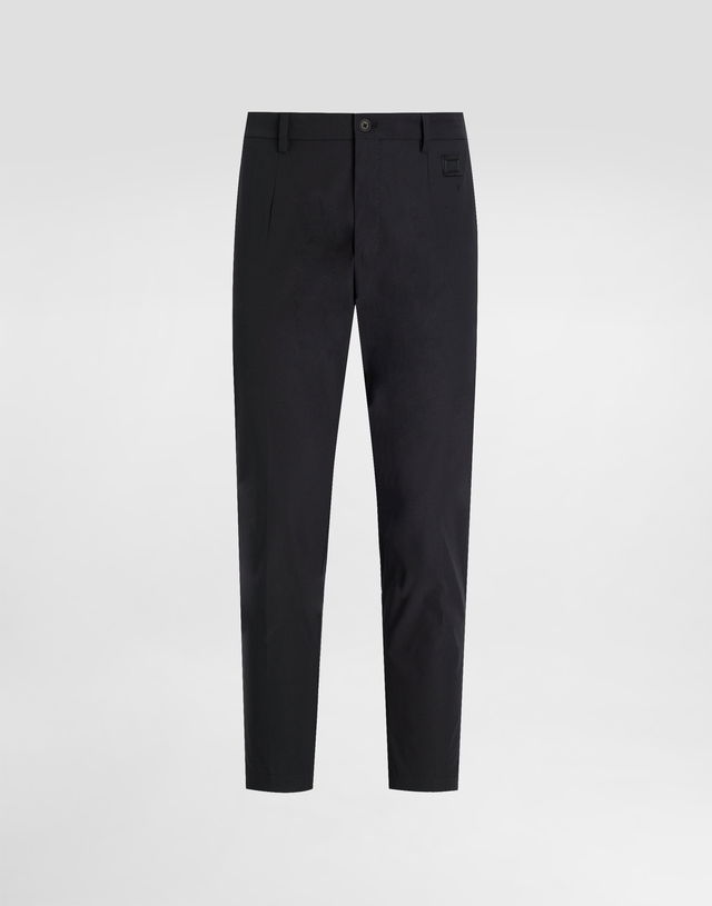 Dolce & Gabbana Nylon Canvas Cropped Trousers 52