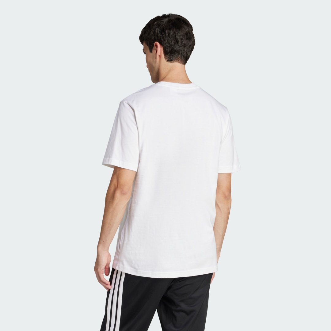 Тениска adidas Performance Logo Graphic T-Shirt Бяло | JJ3935, 1