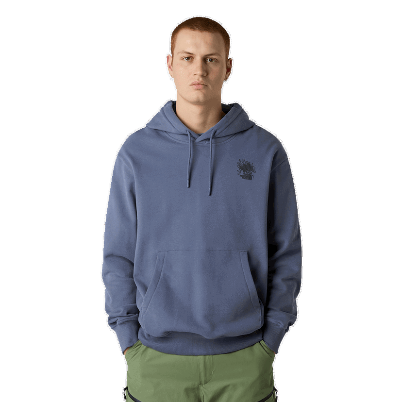 Суитчър The North Face POWDER DAYS Relaxed Graphic Hoodie Синьо | NF0A8E4GBTR1