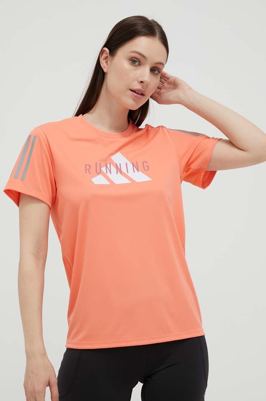 Тениска adidas Performance Logo T-Shirt Оранжево
 | IC0203, 0