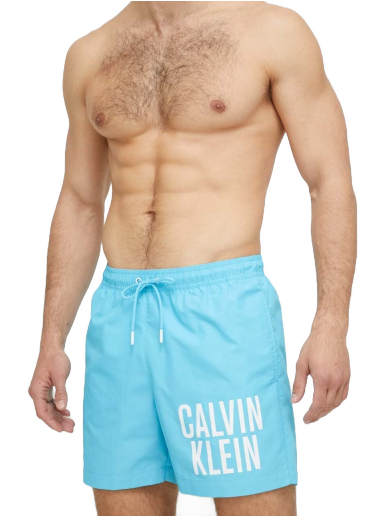 Бански CALVIN KLEIN Swim Shorts Тюркоазено | KM0KM00794