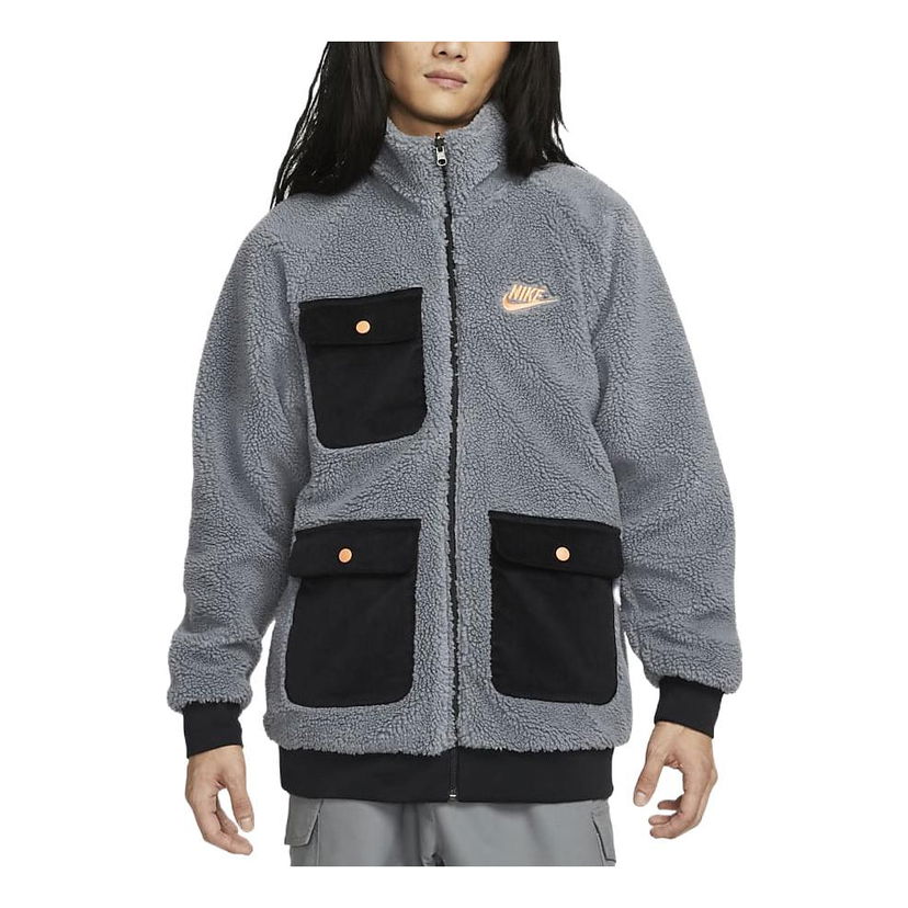 Яке Nike Sportswear Full-Zip Reversible Jacket Сиво | DZ4713-065