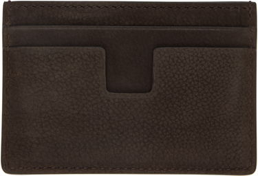 Портфейл Tom Ford Tom Ford Classic Nubuck Card Holder Кафяво | Y0232-LCL449G, 2