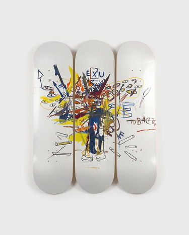 Flexstyle The Skateroom Jean-Michel Basquiat EXU 1988 Deck Бяло | 5407006112570, 0