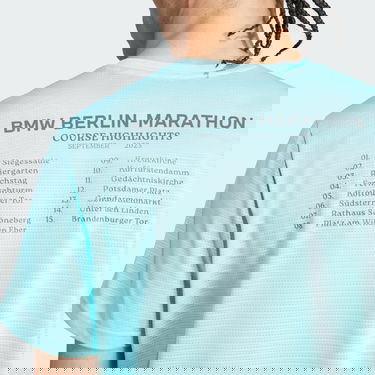 Тениска adidas Originals BMW BERLIN-MARATHON 2023 Finisher Event Тюркоазено | IS2388, 6
