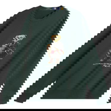 Суитчър Polo by Ralph Lauren Holiday Bear Sweatshirt Зелено | 710981794001-GRN, 0