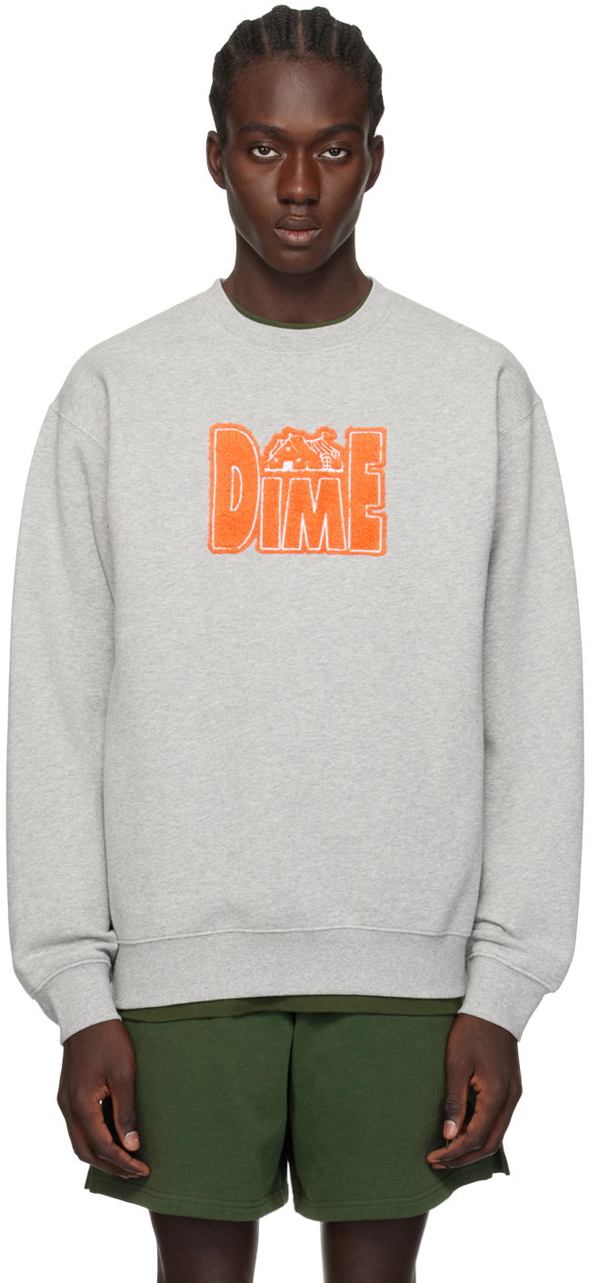 Суитчър Dime Club Sweatshirt Сиво | DIMEHO2317GRY, 0
