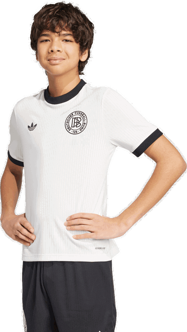 Съкратен топ adidas Originals adidas Originals DFB 125th Anniversary Jersey Kids Бяло | jy0246, 4