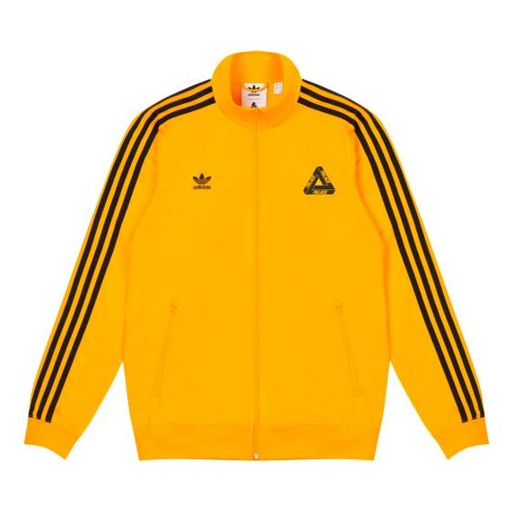 Комплект adidas Originals Palace x Adidas Originals Crossover Stripe Stand Collar Track Jacket Жълто | GQ2891, 0