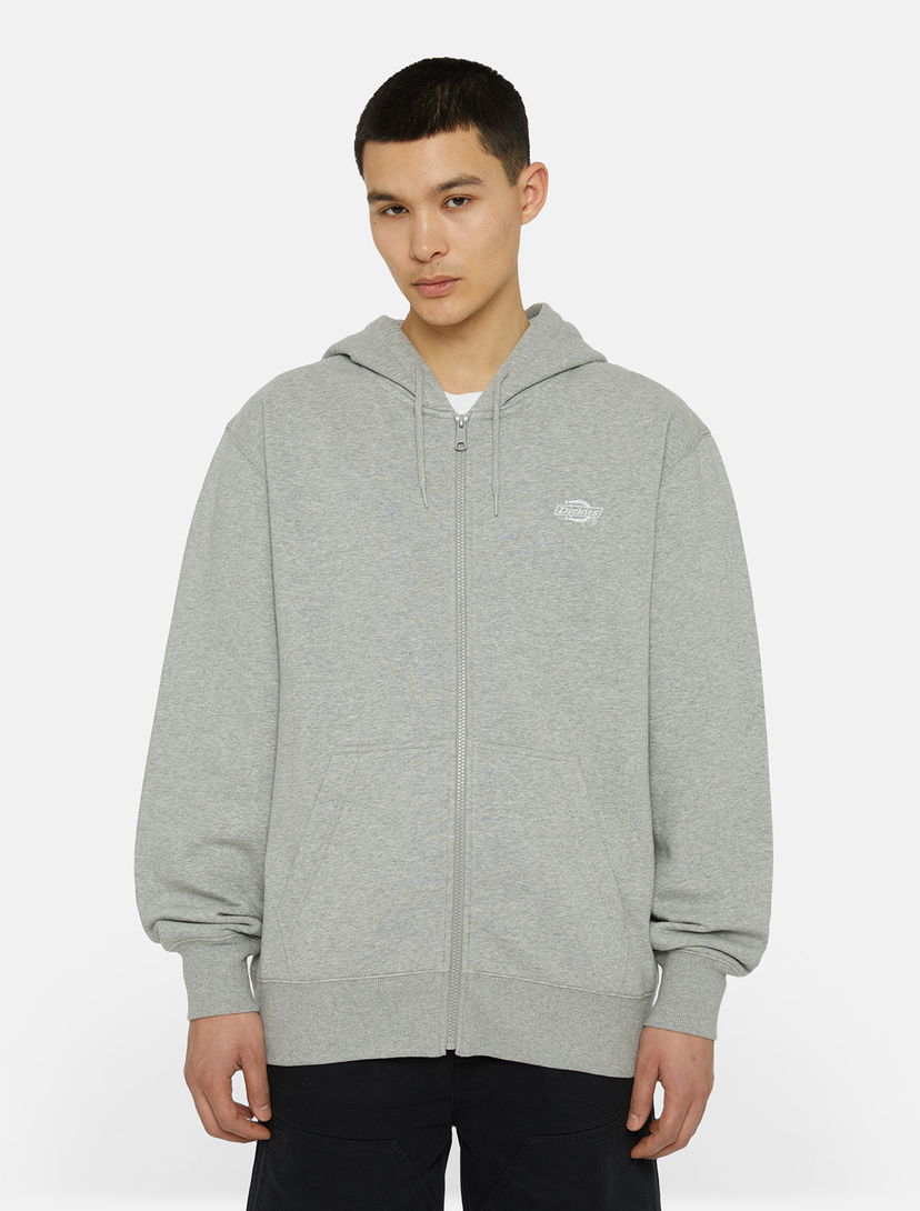 Суитчър Dickies Summerdale Full-Zip Hoodie Сиво | 0A4YQA