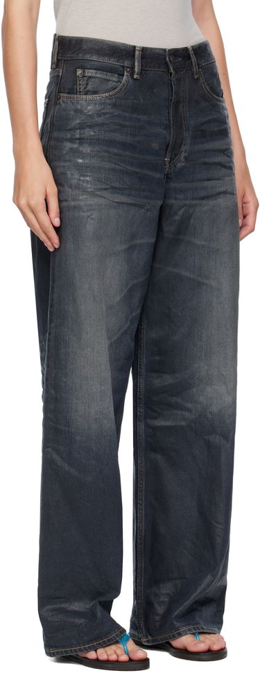 Дънки Acne Studios Acne Studios Loose Fit 1981 Jeans Синьо | C00093-, 1