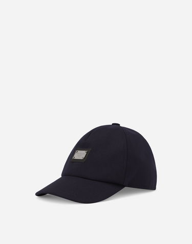 Шапка с козирка Dolce & Gabbana Dolce & Gabbana Baseball Cap With Metal Logo Tag Тъмно синьо | LB4H80G7HY5B0665, 0