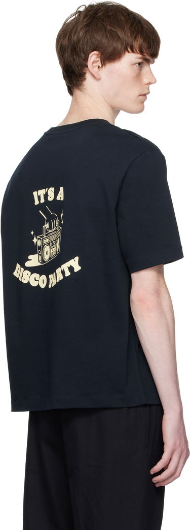 Тениска A.P.C. A.P.C. Disco Graphic T-Shirt Черно | COHGS-M26530, 2