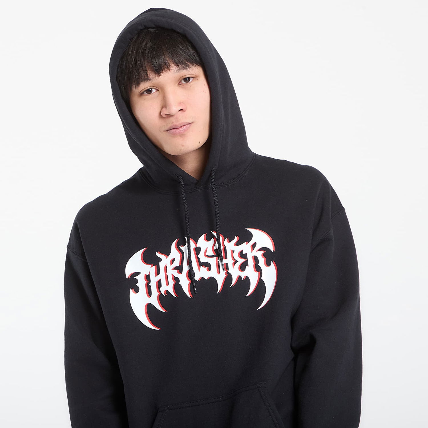 Суитчър Thrasher Thrasher Heavy Metal Hoodie Черно | 145844, 1