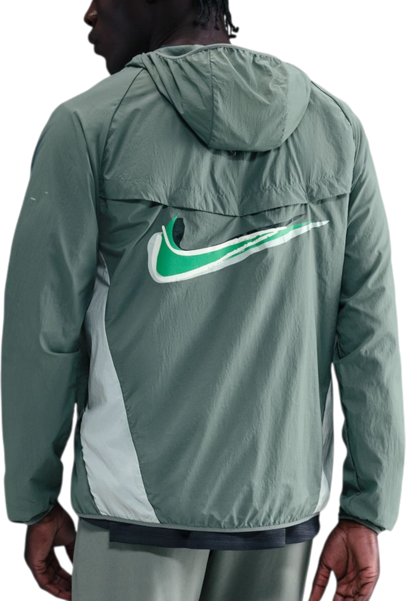Ветровка Nike Stride Eliud Kipchoge Hooded Jacket Зелено | hv2649-034, 1