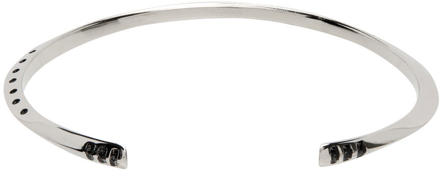 Гривна LEMAIRE Lemaire Twisted Stripes Bracelet Металик | JW0024 LO036, 1