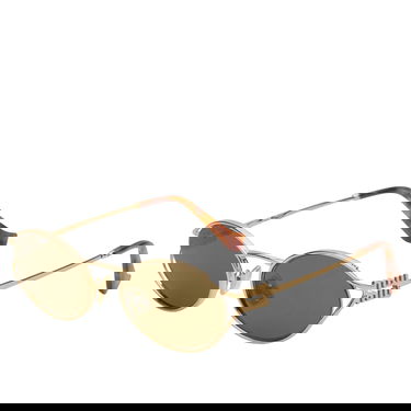 Слънчеви очила Miu Miu Elongated Oval Sunglasses with Cutout Temples Металик | 0MU-52YS-54-7OE01T, 0