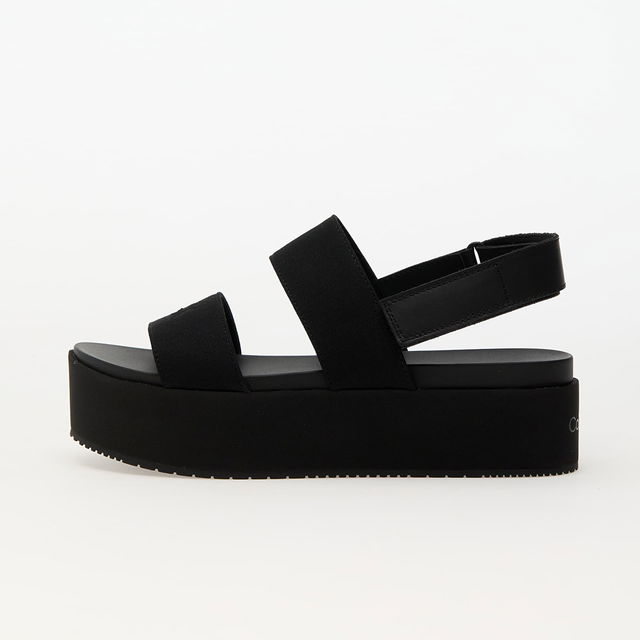 Jeans Flatform Sandal Slin Black