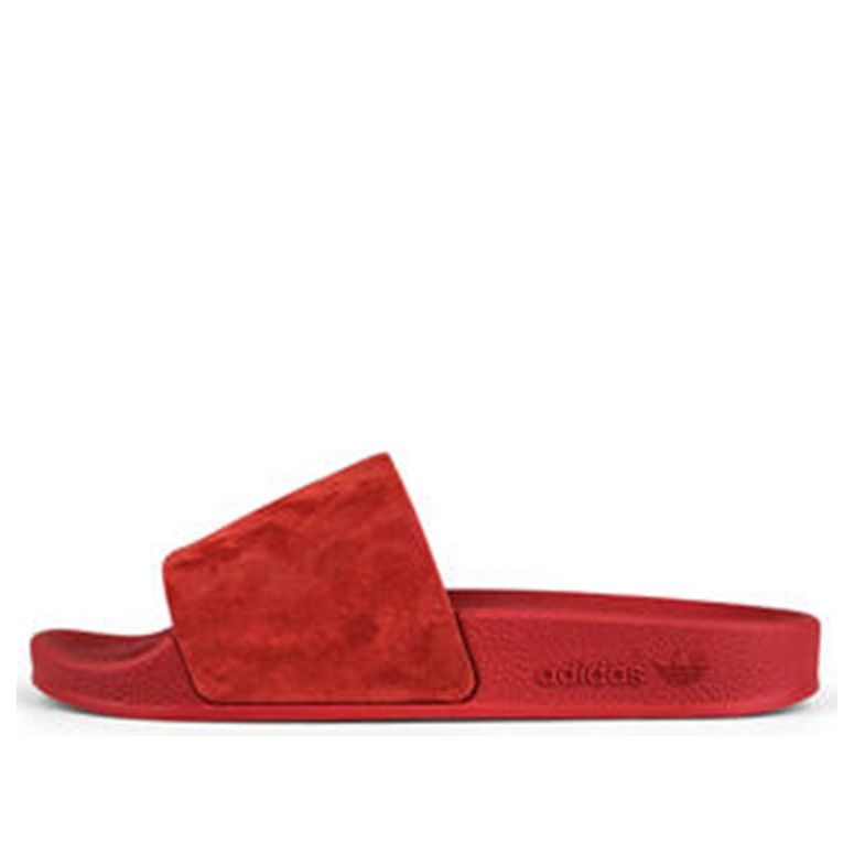 Кецове и обувки adidas Originals adidas Adilette Suede Slide Червено | CM8412, 0