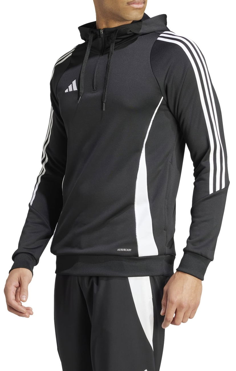 Суитчър adidas Performance TIRO24 TRHOOD Черно | ij9957