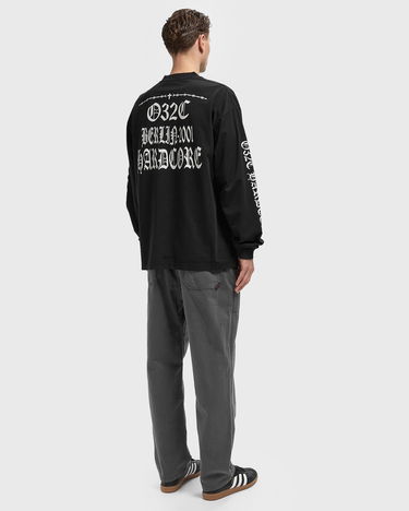 Тениска 032C Hardcore Since 2001 Long Sleeve T-Shirt Черно | F25-URC-0251-050, 1